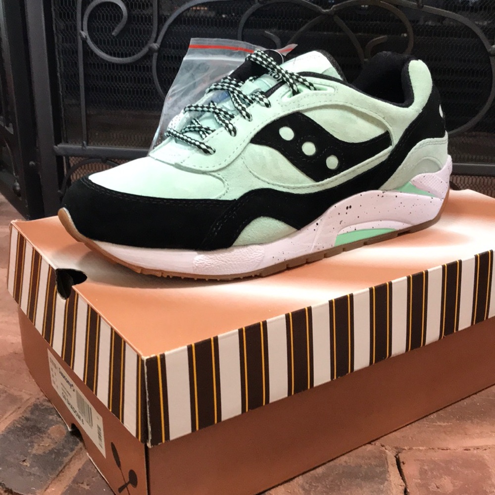 Saucony Mint Chocolate Chip G9 Shadow 6